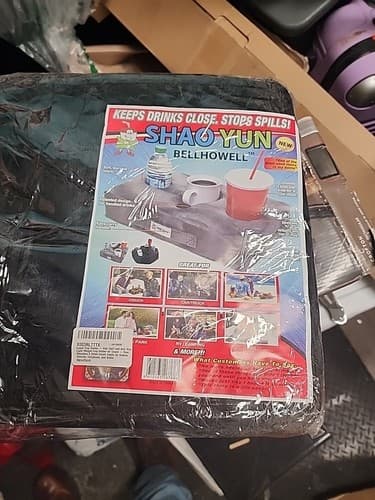 Couch and Bed Cup Holder Pillow, Sofa Refreshment Tray for Drinks/Remote - Thumbnail 2