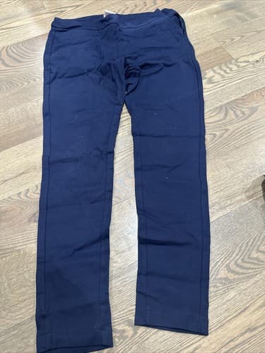 Women's Merona Dark Blue Pants Leggings Size 10 Stretchy Skinny - Image 1