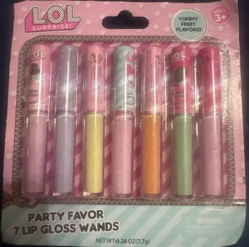 Lol Surprise Lipgloss Wands | Party Favor 7 pack - Image 1
