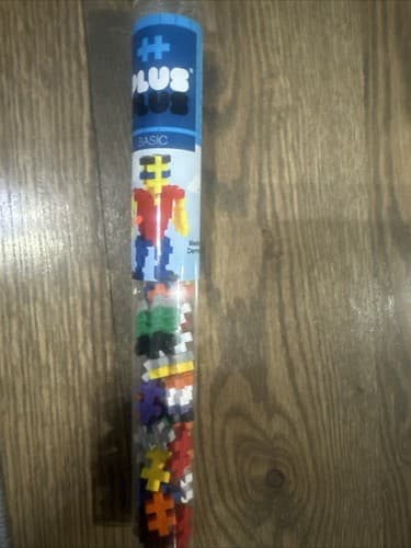PLUS PLUS Basic Multi Color Mix 50 Pcs Tube Building Stem #04510 - Image 1