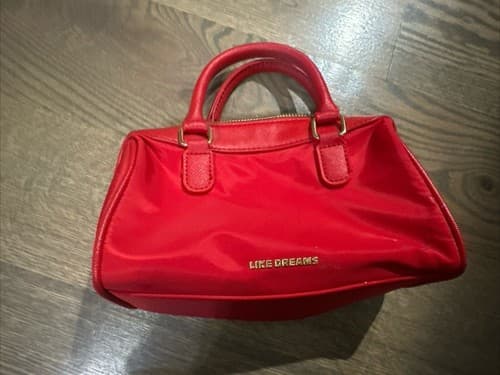Like Dreams Red Zipper Mini Bag - Image 1