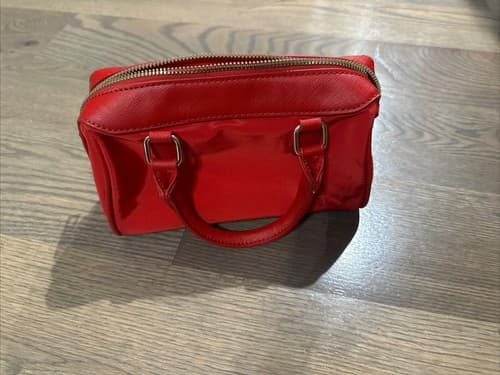 Like Dreams Red Zipper Mini Bag - Thumbnail 2
