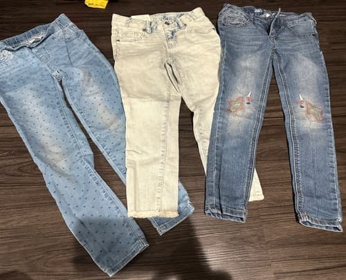 Cat & Jack Pant stretch Denim jeans Toddler girl size 7 - Image 1