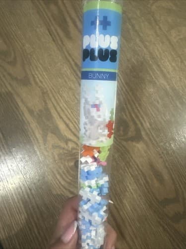 PLUS PLUS Bunny 50 Pcs Tube Building Stem #04531 - Image 1