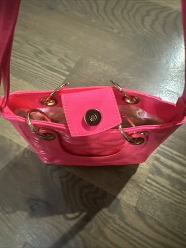 Olivia Miller Handbag Collection Mini Crossbody Purse/bag Pink - Thumbnail 2