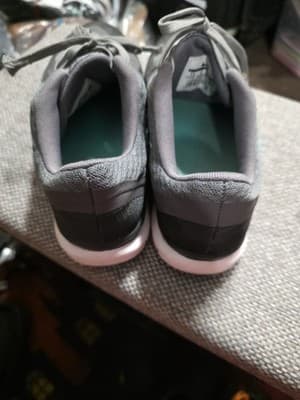Nike Flex Trainer TR 6 Gray Aqua Blue Athletic Sneakers Running Shoes Sz 7.5 - Thumbnail 4