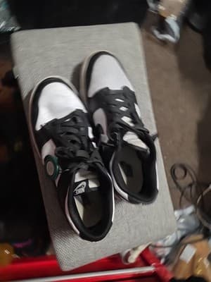NIKE DD1391-100 Dunk Low Retro White Black Panda Size 8.5 - Thumbnail 4