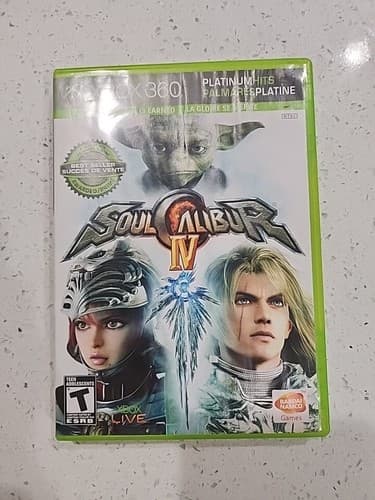 Soul Calibur IV (Microsoft Xbox 360, 2008) - European Version with manual - Image 1