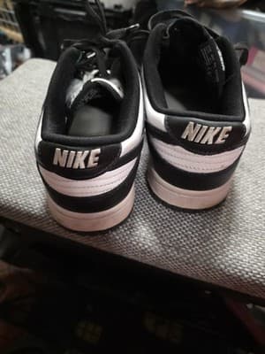 NIKE DD1391-100 Dunk Low Retro White Black Panda Size 8.5 - Thumbnail 5