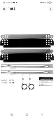 Grill Replacement Parts for Nexgrill Grill 2 Burner 720-0864,720-0864M - Image 1