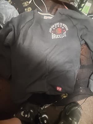 Under Armour Roots of Fight Bruce Lee Jun Fan Gung Fu Sweatshirt Men’s Small - Thumbnail 2