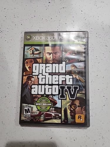 Grand Theft Auto IV -- Platinum Hits Edition (Microsoft Xbox 360, 2009) - Image 1