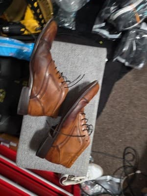 Johnston Murphy Signature Series 15 7062 Mens Size 9M Carmel Chukka Shoes - Thumbnail 4