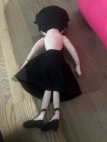 Betty Boop 1999 Runaway Betty Soft Sculpture 17" Doll - Kelly Toy - Black Dress - Thumbnail 2