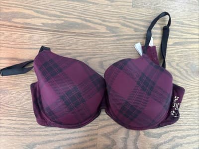 Pink by Victoria Victoria's Secret very lightly lined underwire bra 34DD - Image 1