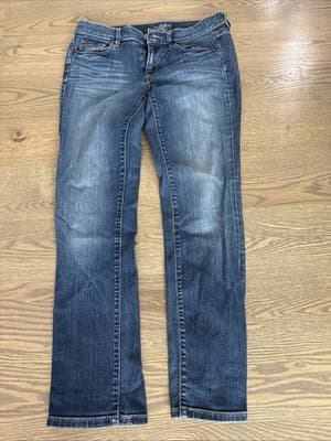 Ann Taylor LOFT Blue Jeans Modern Straight 28/6P - Image 1