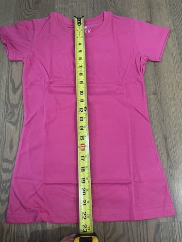 Evitca Activewear Ladies T Shirt Short Sleeve Medium Lot Of 6 Pink And Red - Thumbnail 2