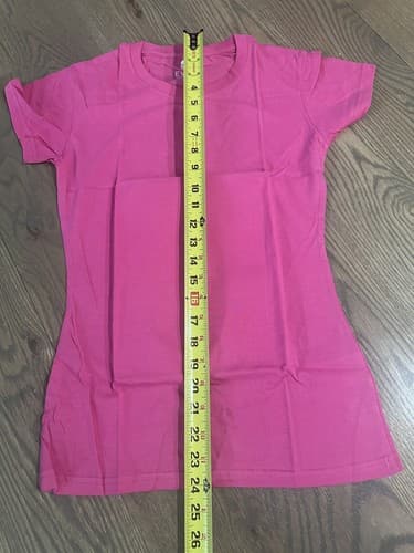 Evitca Activewear Ladies T Shirt Short Sleeve Large Lot Of 4 All Pink - Thumbnail 2