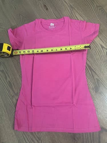 Evitca Activewear Ladies T Shirt Short Sleeve Large Lot Of 4 All Pink - Image 1