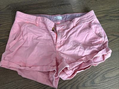 SO Women Pink Denim Shorts Size 7 - Image 1