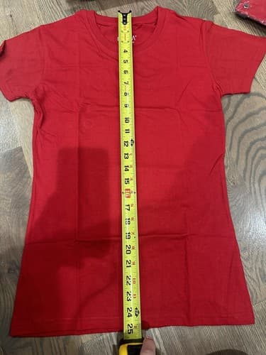 Evitca Activewear Ladies T Shirt Short Sleeve XL Lot Of 4 Pink And Red - Thumbnail 2