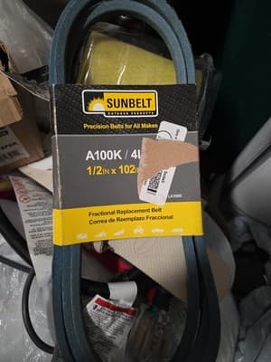 1/2 X 102 V-Belt A100K fits Toro Ariens Poulan Snapper Cub Cadet John Deere - Image 1