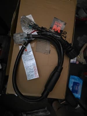 WEN PC3352 3 Feet 10-Gauge SJTW Generator Extension Cord Splitter - Image 1