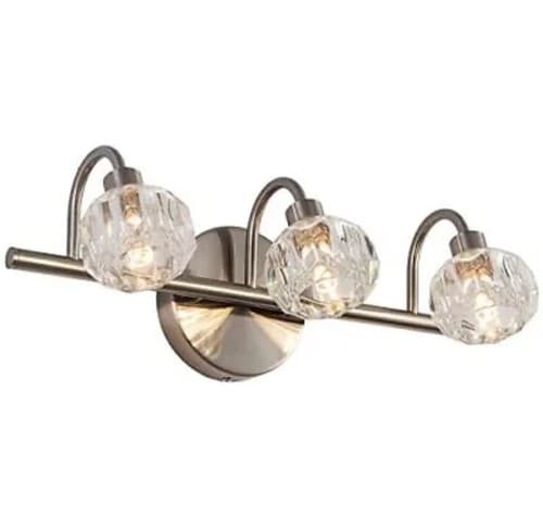 Brushed Nickel Bathroom Vanity Lightbathroom Wall Sconce Lighting - Image 1