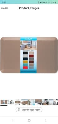 ComfiLife Anti Fatigue Floor Mat – 3/4 Inch (20" x 32") - Image 1