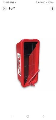 10551-H Red Plastic Chief Fire Extinguisher Cabinet for 2-1/2 or 5 lb. - Image 1