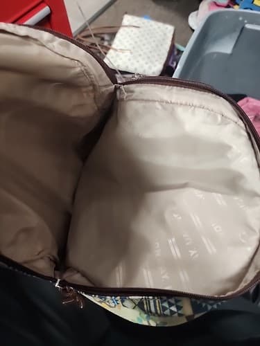 Union Bay Reversible Mini Backpack One Side Owls One Side Boho Distressed Vtg - Thumbnail 3