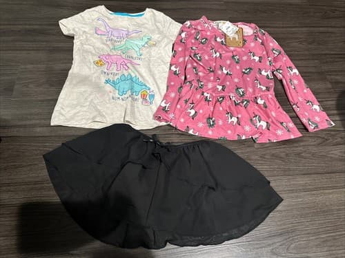 Girls Clothes Lot Of 3 Summer Size 6-6x New - Image 1