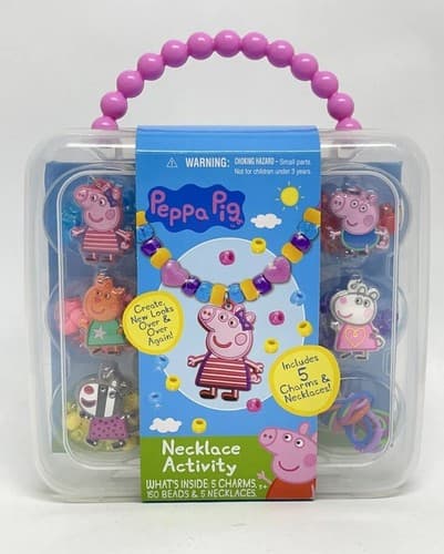 Tara Toys Peppa Necklace Activity Set, Peppa Pig (95484) - Image 1