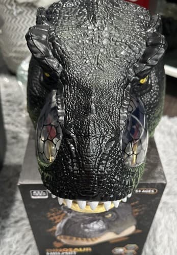 LUCKY GUESS Dino Mask Toys for Kids or Adults, Tyrannosaurus Rex - Thumbnail 3