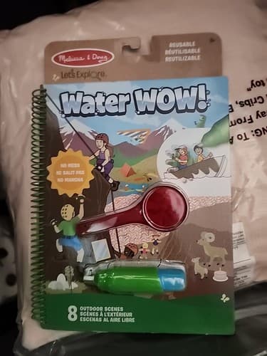 Melissa & Doug Water Wow-Outdoor Adventure Deluxe Water-Reveal Pad - Image 1