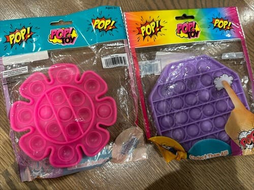 Push POP TOY! PACK OF 2 Fidget BRAND NEW Sealed Therapy Calming - Image 1