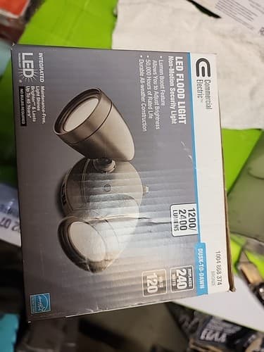 Commercial Electric Dusk Dawn Sensor Flood Light - Image 1