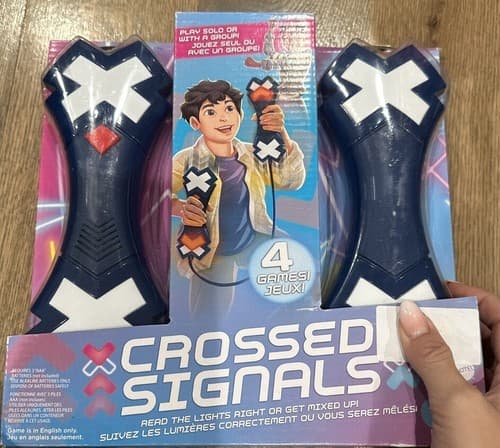 Crossed Signals Dueling Electronic Game by Mattel - Image 1