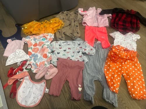 Lot Of Baby Girl Clothes Size 0/3m Months - Image 1