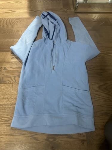 All In Motion Hoodie Girl's Size XL 14/16 Blue Pockets Lightweight Casual - Image 1