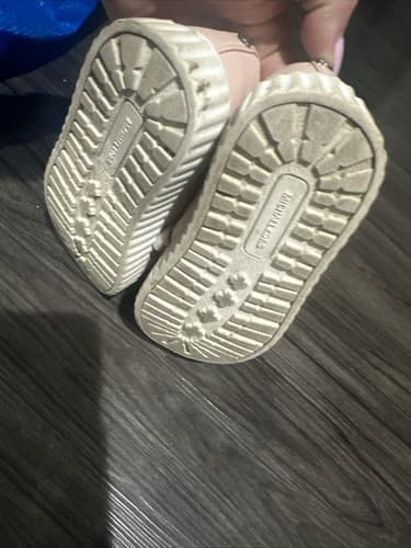 MICHAEL Michael Kors Girls Blush Pink Signature Logo Lace Up Sneakers Size 10 - Thumbnail 5
