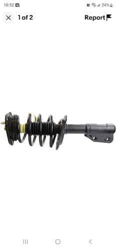 172321 Monroe Shock Absorber and Strut Assembly Front Driver or Passenger Side - Image 1
