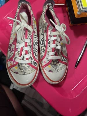 COACH Barrett Weekend Sneakers Shoes Leather & Canvas Size 6 - Image 1