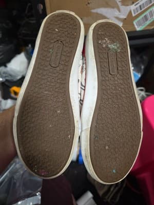 COACH Barrett Weekend Sneakers Shoes Leather & Canvas Size 6 - Thumbnail 5