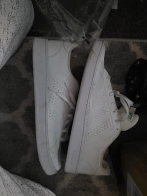 Adidas Cloudfoam Advantage White Sneakers Size 14 Mens Memory Foam - Image 1