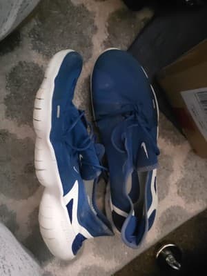 Nike Free RN 5.0 Obsidian Mist Men's Sneakers Shoes Blue White AQ1289 401 - Image 1