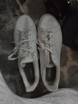 Adidas Cloudfoam Advantage White Sneakers Size 14 Mens Memory Foam - Thumbnail 3