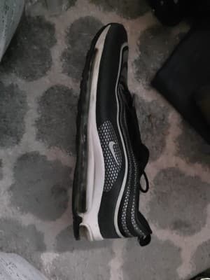 Men's Nike Air Max '97 Ultra '17 Black Pure Platinum Anthracite 918356-001 sz 14 - Thumbnail 5
