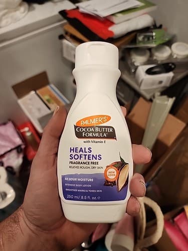 Palmer's Cocoa Butter Formula With Vitamin E Fragrance Free Body Lotion 8.5oz - Image 1