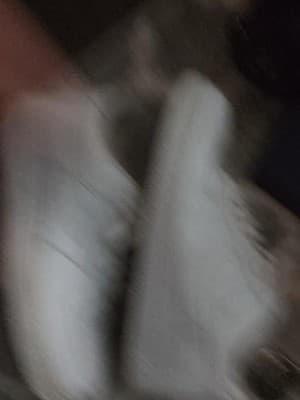 Size 14 Plain White Air Forces With Box - Thumbnail 3